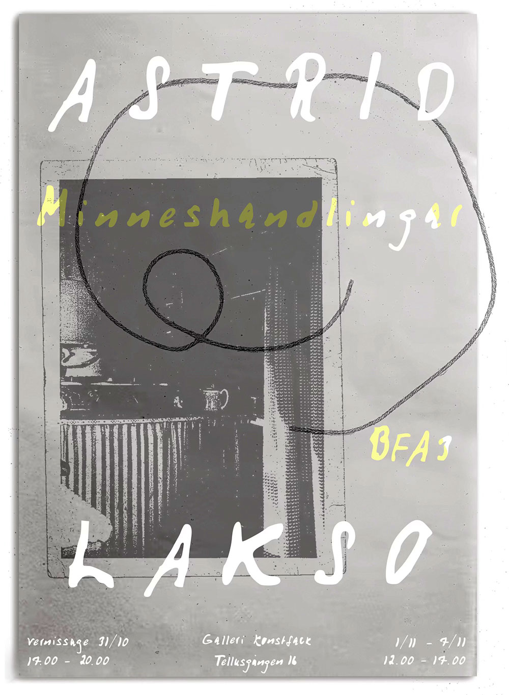 Minneshandlingar – Astrid Lakso