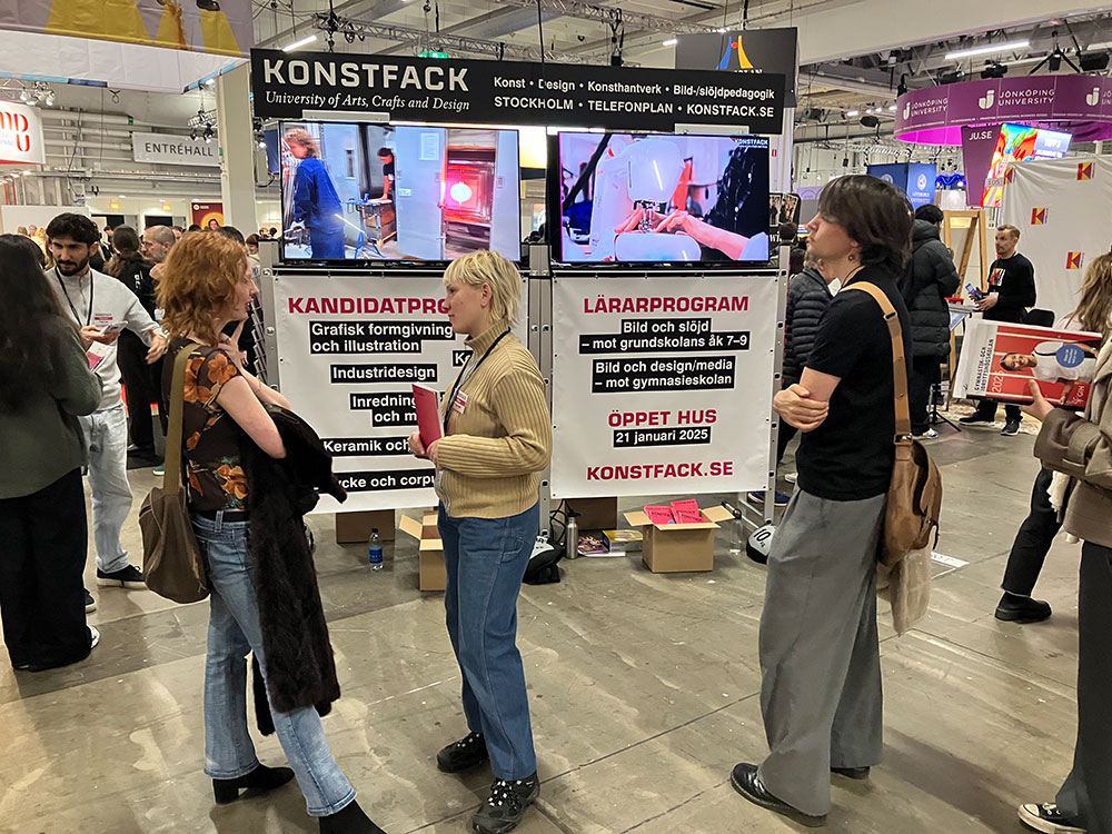 Konstfack på Saco studentmässa