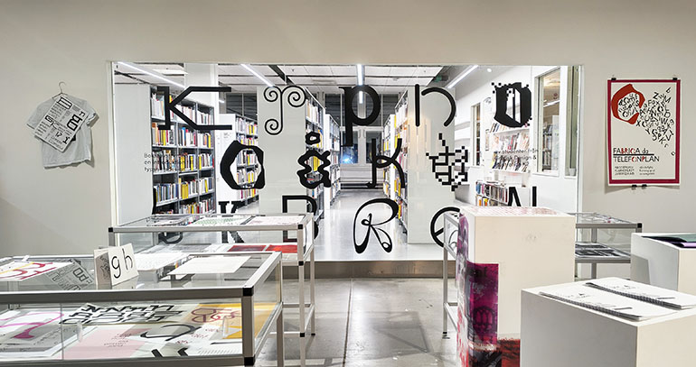 Bokstavsformen utställning