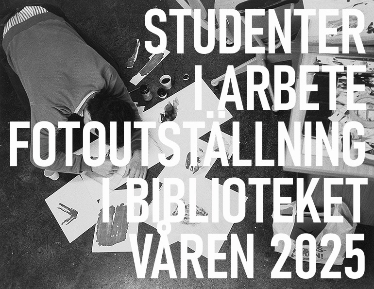 Studenter i arbete. Fotograf: okänd