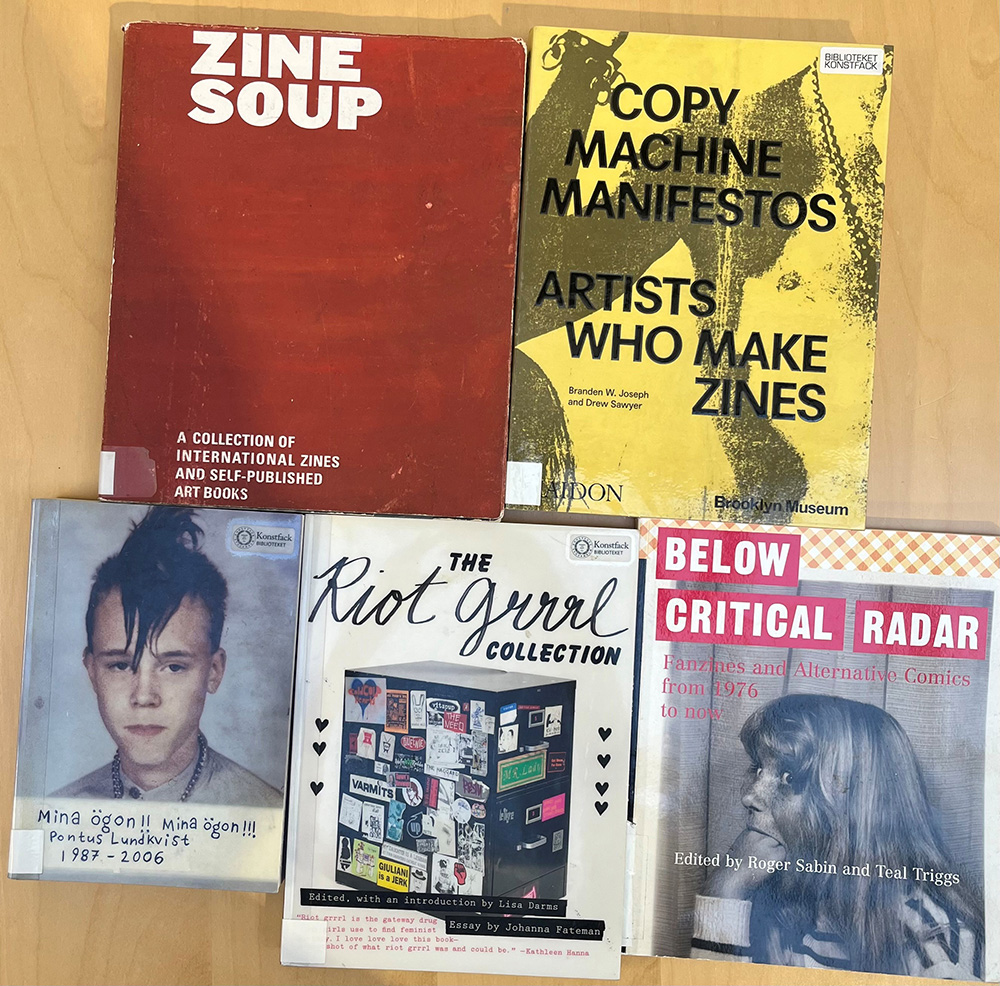 Bokutställning om fanzinet