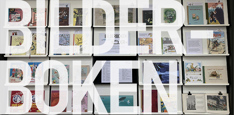 Bilderböcker i Konstfacks bibliotek