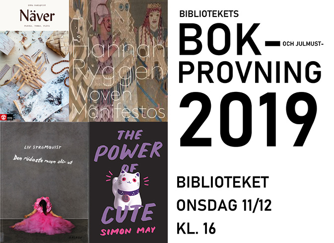 Bokprovning 2019