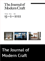 Journal of Modern Craft