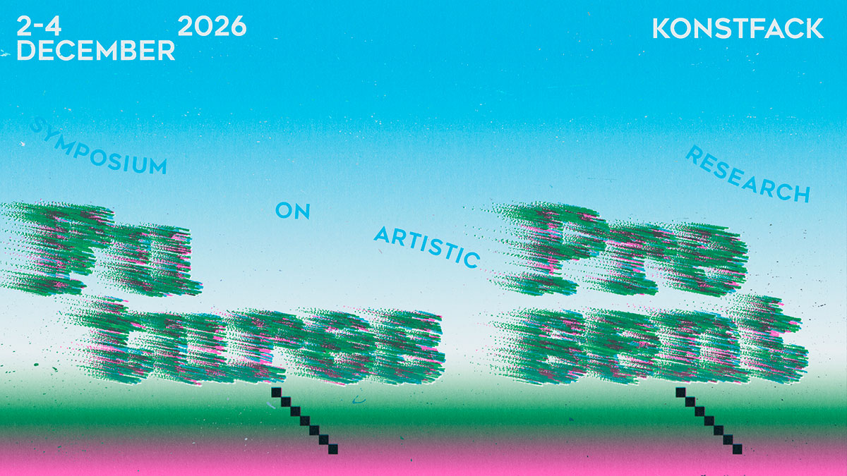 Futures Present – Symposium on Artistic Research 2026