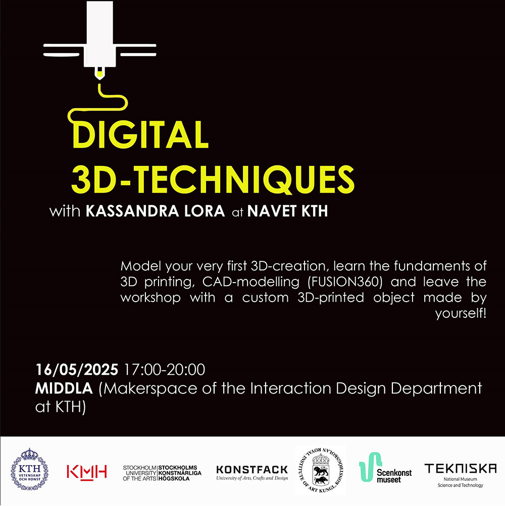 Digital 3D-techniques with Kassandra Lora