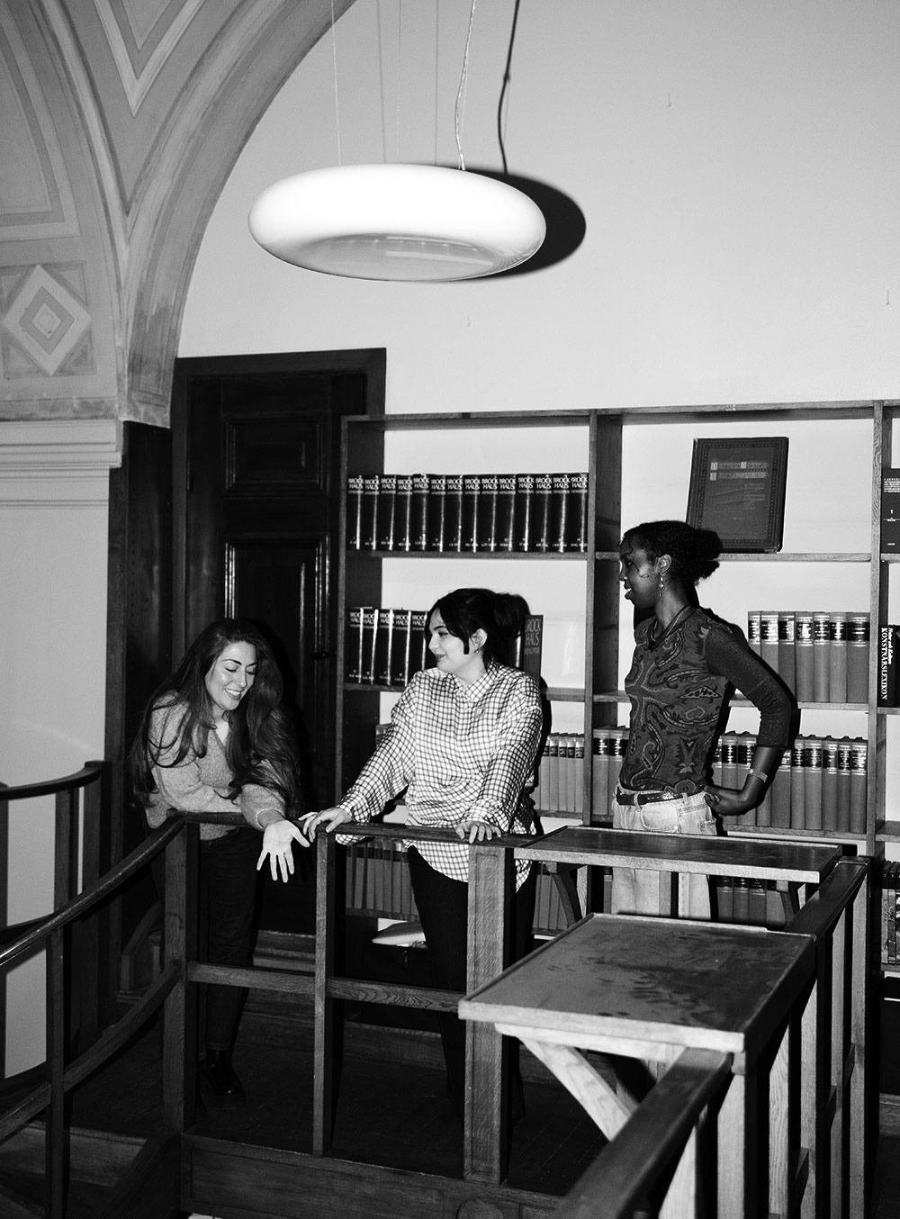 Nawroz Zakholy, Sara Rad och Selma Gedi. Foto: Ines Toms