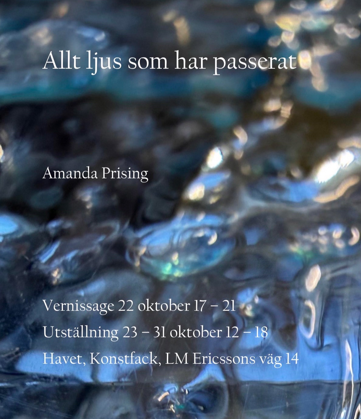 Allt ljus som har passerat – Amanda Prising