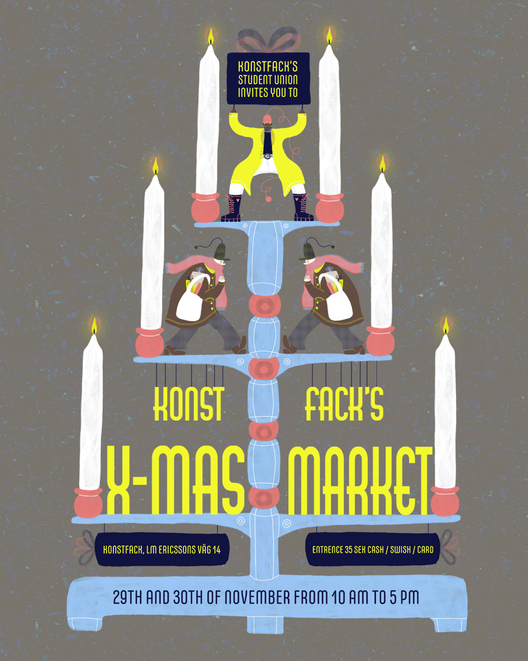 Konstfacks julmarknad 2025