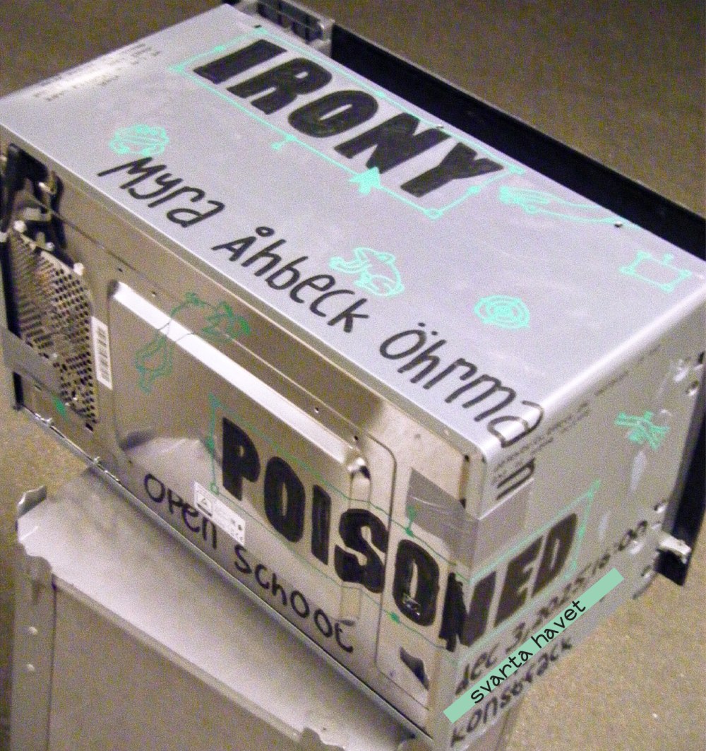 Open School: Myra Åhbeck Öhrman – Irony Poisoned