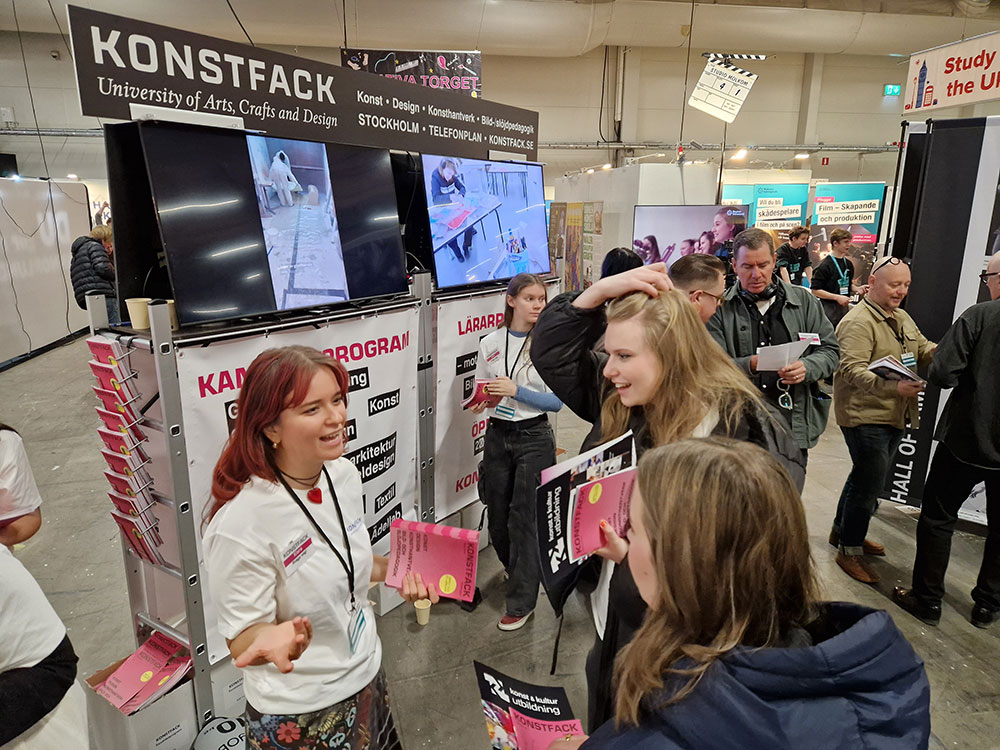 Konstfack på Saco studentmässa