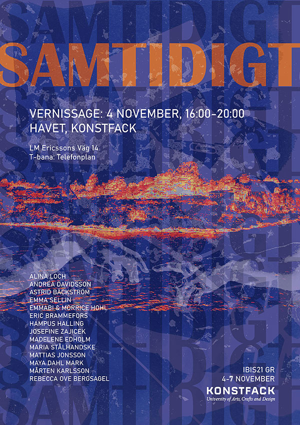 Samtidigt – slututställning för IBIS21 gr