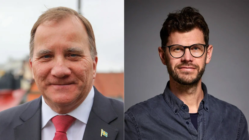 Stefan Löfven och Nils Björling