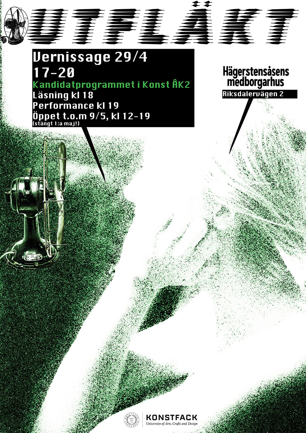 Utfläkt – Konst kandidat år 2