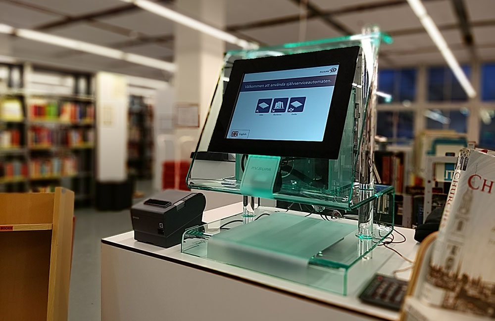 Self service machine